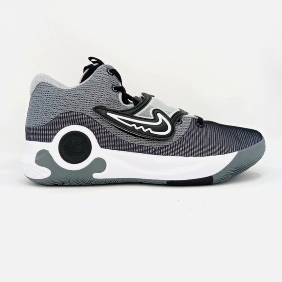 Nike KD Trey 5 X Black Grey White Men's Basketball Shoes - Picture 7 of 10